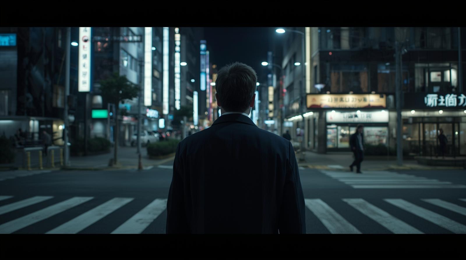 40代男性が出会い系で会えない原因を考える東京の夜の風景